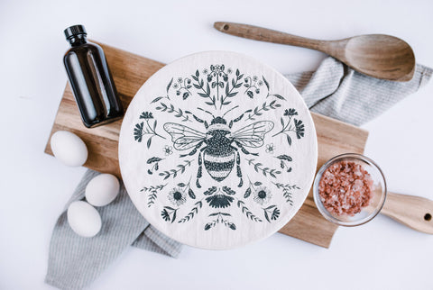 Reusable, fabric bowl covers are a simple and cute swap for single-use plastic wrap! These bowl covers are great when bringing a dish to a potluck or keeping leftovers fresh at home. They even work to keep fruit flies away from your produce.