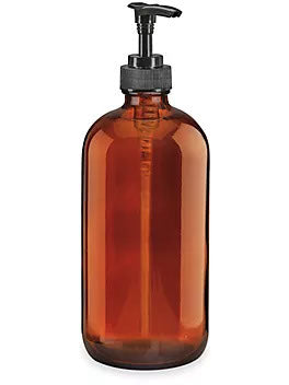 Amber Bottles (with Pump Top)