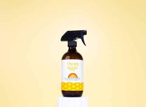 This Clean & Bright Grout Spray is an all natural alternative to bleach that is biodegradable, will help to combat mold and mildew, and leave your grout cleaner and brighter than before!