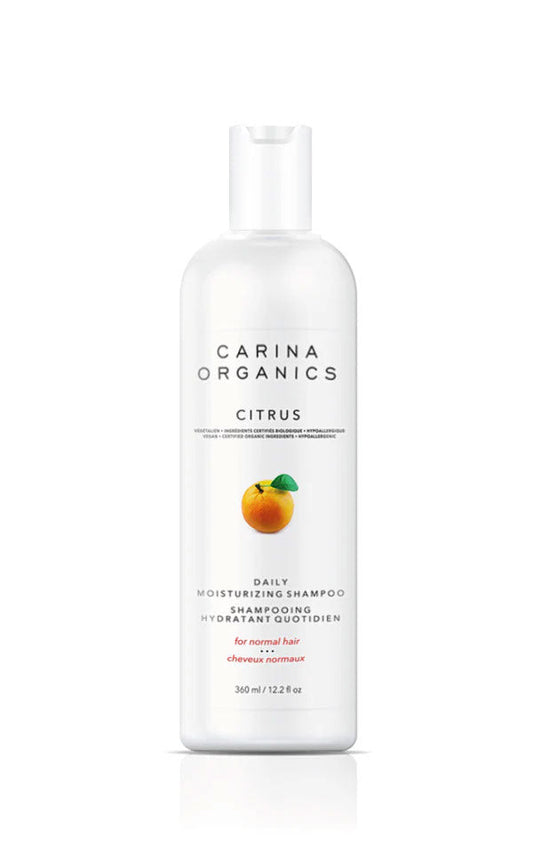 Carina Organics Daily Moisturizing Shampoo is an everyday shampoo that is formulated with certified organic plant, vegetable, and fruit extracts.