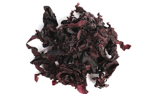 Dulse (Palmaria palmata) is a mineral-rich red seaweed traditionally harvested along the cool, clean coastlines of the North Atlantic. Our dulse is sustainably wild-harvested in Canada, where it thrives in nutrient-dense waters.