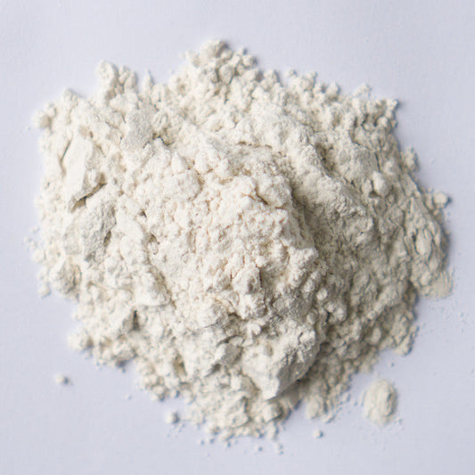 Kaolin Clay is nature's gentle skin cleanser. Kaolin Clay contains many different minerals and offers a variety of benefits to the skin, including deep pore cleansing and improving the skins elasticity.