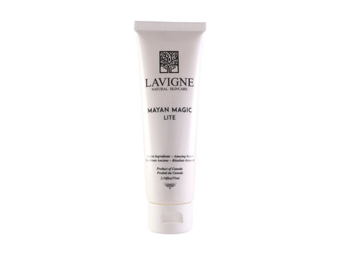 Lavigne Natural's Mayan Magic Lite allows you to discover the beauty of the award-winning Mayan Magic Balm in a new, lightweight and silky smooth formula. Mayan Magic is deeply nourishing, effortlessly glides onto the skin and supports your skins natural lipid barrier.