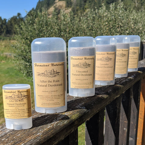 This handmade natural deodorant stick is made with all natural ingredients, yet is strong enough for the most active men and women! The raw, nutrient rich, and high quality products will leave your pits not only moisturized, but nourished and silky smooth.