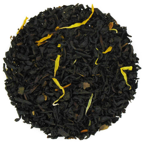 This organic Pomegranate Lemon Black Tea offers a seamless blend between the juicy, tart depth of pomegranate and the bright, sweet-sour zest of Andalusian lemon.