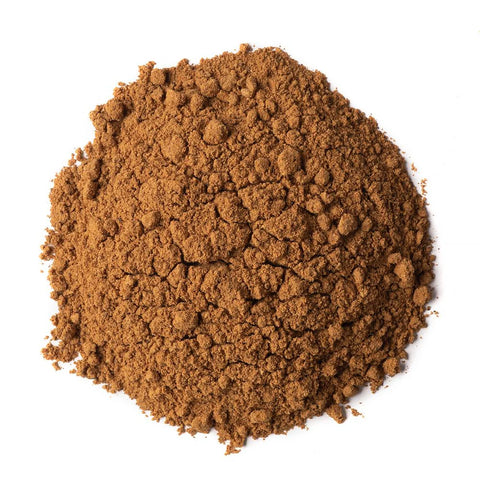 Our Pumpkin Pie Spiced Latte is an instant, all-natural powder blend that's been crafted from organic cinnamon, ginger, cloves, allspice, nutmeg, and cardamom. This micro-ground powder stirs effortlessly into hot water and pairs beautifully with frothed milk.