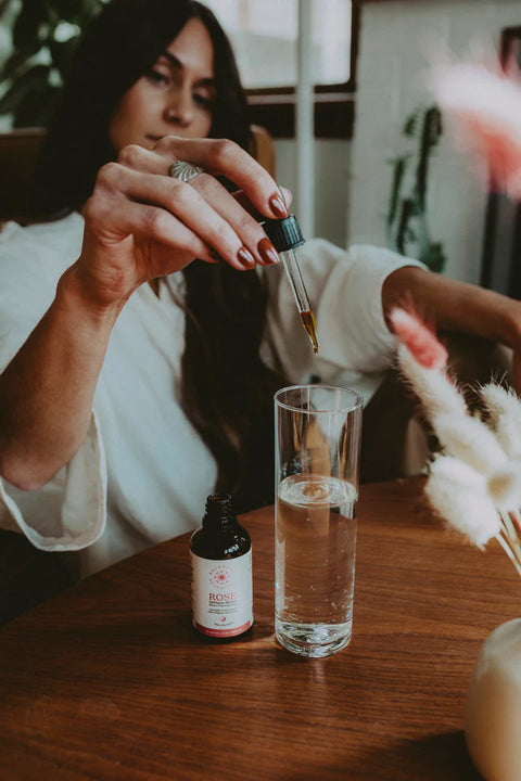 Bask in the delicate flavours of Himalayan Rose Petals with these Rose Heirloom Bitters from Backbone Botanicals. These bitters are a delicate blend of rose with mandarin orange peel and a bitter earthiness. Rose is known for its heart opening, protecting properties.