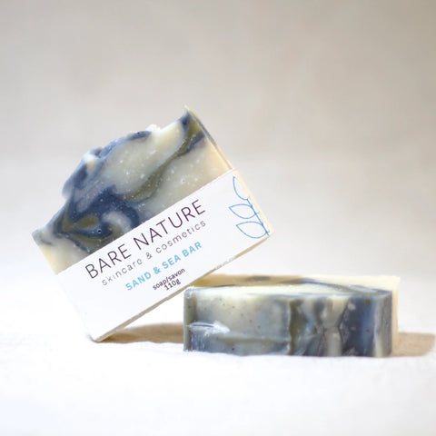 Bare Nature's Sand & Sea Bar Soap is inspired by the rugged shores of British Columbia's beautiful West Coast.
