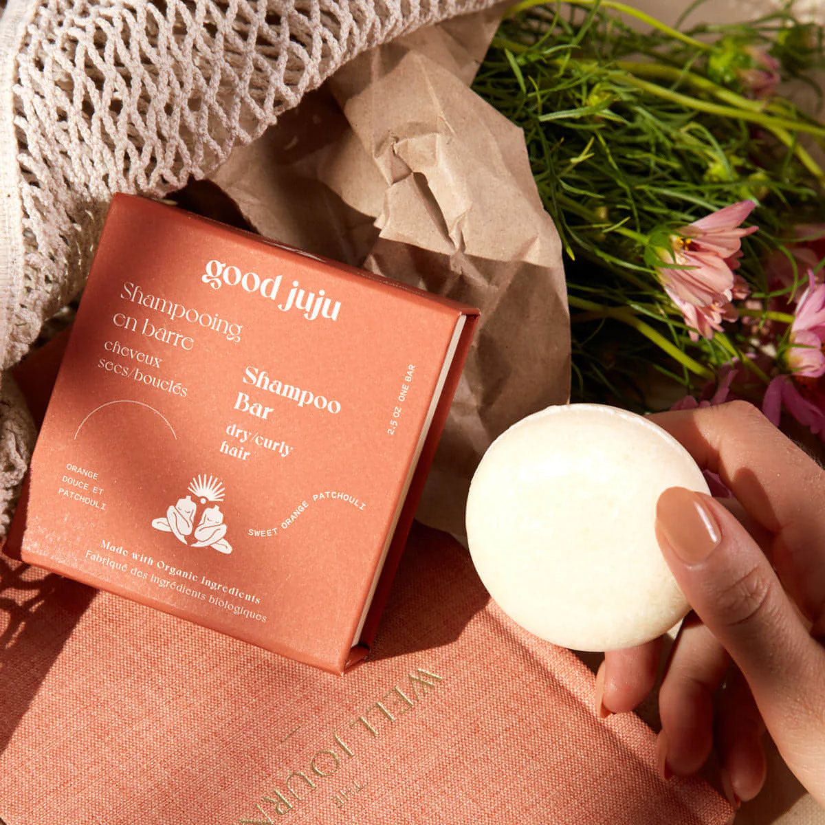Tired of fighting the frizz? The all-natural, certified organic ingredients found in this award-winning Dry/Curly Hair Shampoo Bar will hydrate & rejuvenate your hair, transforming it before your eyes!