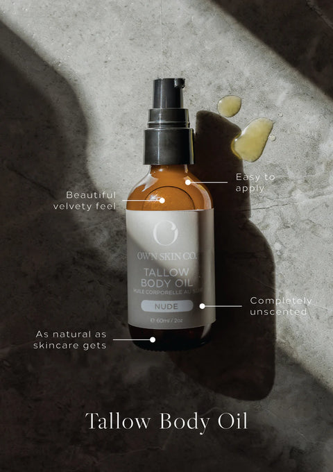 OWN skin care products do not contain any highly processed or inflammatory oils. OWN products also don't contain any artificial fragrance oils (yuck!). We only include natural ingredients that are healthy for you and your skin. Our skincare is made from 100% natural ingredients - truly healing + healthy.