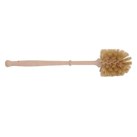 This naturally made toilet brush is a great alternative to the plastic toilet brushes that fill our landfills! This brush is made of beechwood and natural fibres, making it an earth friendly option.