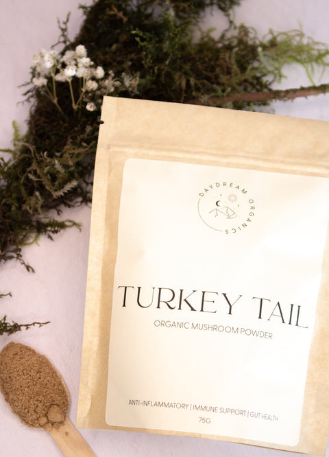 Our organic Turkey Tail mushroom powder can be used to strengthen and modulate the immune system.