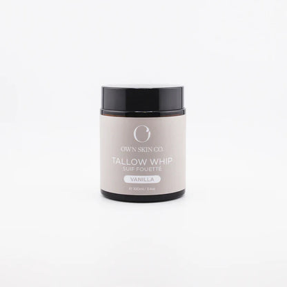 This Tallow Face & Body Whip is a luxurious whipped moisturizer for your face + body. It is a natural nutrient powerhouse for all skin types that is soothing to dry + sensitive skin, eczema and other skin ailments.&nbsp;