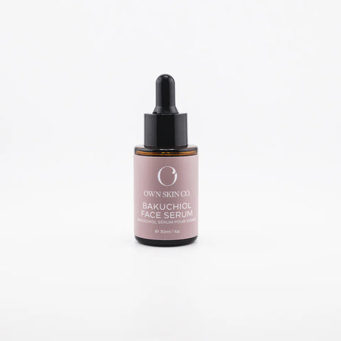 This face serum is a rejuvenating, retinol alternative serum with Bakuchiol, Prickly Pear, Sea Buckthorn and Frankincense. Crafted for all skin types, Bakuchiol is a plant derived, natural Retinol alternative, that functions very similarly to Retinol - but it's tolerated much better, even on sensitive skin.