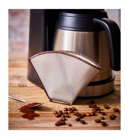 Redecker Reusable Coffee Filter No 4 Stainless Steel