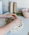 Beeswax food wraps are an all natural, reusable & eco-friendly alternative to plastic wrap in the kitchen and beyond. 