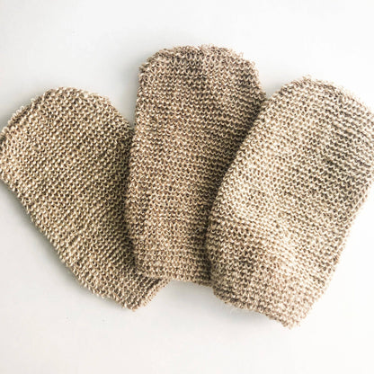 Jute Exfoliating Mitt