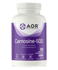 Carnosine-500 is a stand-alone carnosine formulation. Carnosine is a dipeptide (a combination of two amino acids) found in human tissues that has a wide range of health benefits. It is found naturally in small amounts in animal meats. It is an effective antioxidant against oxidative stress, one of the most important drivers behind the aging process.