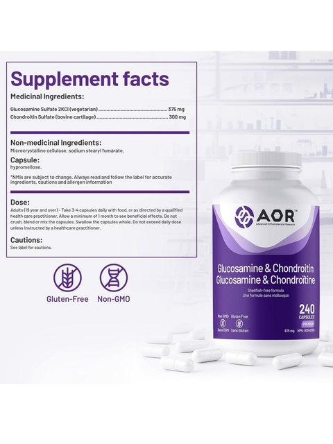 Glucosamine Chondroitin (240 Caps)