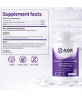 AOR’s Lysine, Vitamin C and Hyaluronic Acid combines these three nutrients in one formula for relief of arthritic pain, improved mobility and collagen support. AOR’s Lysine, Vitamin C and Hyaluronic Acid is vegan and free of wheat.