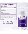 Magnesium + Taurine is an advanced formula for improving overall cardiovascular health. Both magnesium and taurine appear to balance calcium levels in the heart.