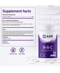 N-A-C, is an acetylated form of the amino acid cysteine. Cysteine is the most important precursor to glutathione (GSH), the most critical antioxidant produced in the body. It has been used for over 30 years for respiratory health, providing relief to those suffering from chronic respiratory conditions such as chronic bronchitis.