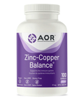 While the importance of zinc is becoming more recognized, copper’s crucial role in our health has often been overlooked. Over supplementation with zinc by itself can result in copper deficiency, which can have serious implications for your long-term health. AOR’s Zinc-Copper Balance™ is the best choice for anyone supplementing with zinc or looking for a balanced and varied formula containing these two essential minerals.
