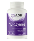 AOR Zymes provides well-rounded digestive support. AOR Zymes utilizes porcine pancreatic enzymes because their composition is similar to human digestive enzymes.