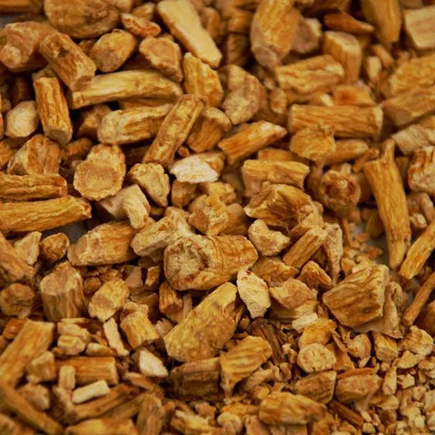 Asian Ginseng (Panax ginseng) has been used for thousands of years in Traditional Chinese Medicine and Korean herbalism as a revered adaptogenic root known to support vitality, stamina, and overall well-being.