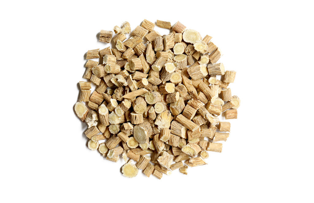 Astragalus (Astragalus membranaceus) originates in China, Mongolia and North Korea. Astragalus root has a long history of use in Traditional Chinese Medicine as a Qi tonic and is a common herb in many modalities of herbal medicine.