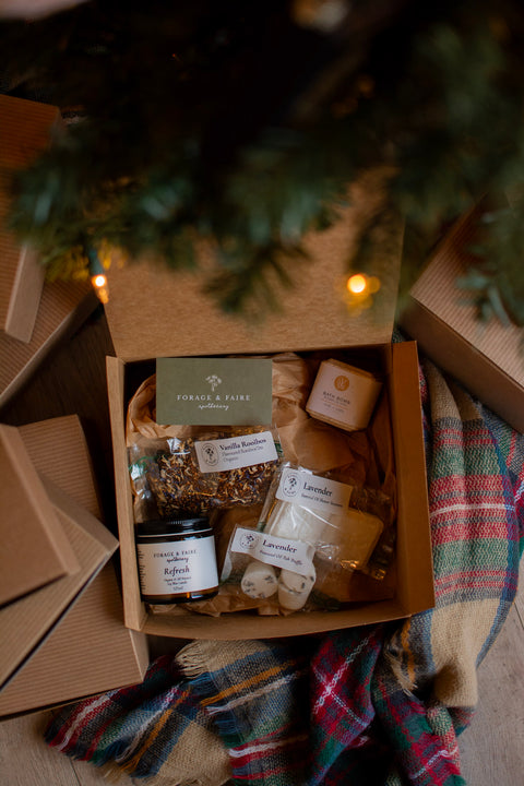 Gift your loved ones with an at-home spa experience with our At Home Spa Holiday Gift Box - a thoughtfully curated collection of natural self care essentials that's designed to bring the tranquility of a spa retreat straight to your home.