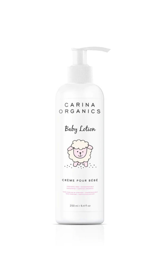 Formulated specifically for a baby’s sensitive skin, this lotion extra-gentle and non-toxic lotion contains certified organic plant, vegetable and fruit extracts.