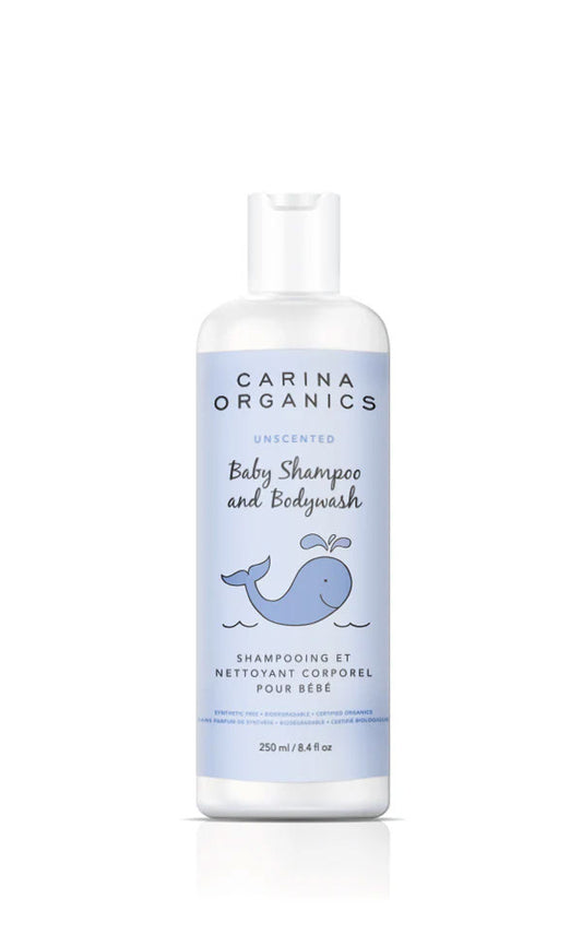Our favourite extra gentle and tear free baby shampoo & body wash, formulated with certified organic plant, vegetable, flower and tree extracts.