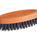 This beard brush is made using tampico fibres, making it the perfect alternative to traditional boar bristle beard brushes. This natural beard brush helps keep facial hair neat, soft, and healthy by distributing natural oils and gently exfoliating the skin underneath.