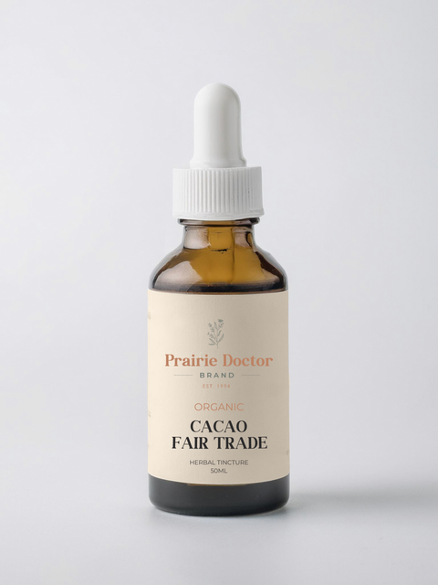 Our Cacao (Fair Trade) Herbal Tincture is handcrafted using organic Cacao fruit. Cacao is commonly known as the sacred “food of the gods". Cacao is revered for its heart-opening, mood-lifting, and antioxidant-rich properties and is traditionally used in Central and South American cultures for ritual, nourishment, and vitality.