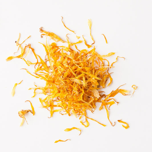 Calendula (Calendula officinalis) is an annual, daisy-like flower that has been utilized by herbalists round the world for its beneficial properties. Calendula can naturally be found throughout Southern Europe, Egypt and the Mediterranean and is now commonly cultivated in many home gardens.