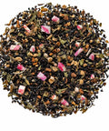Our Candy Cane Chai Black Tea is a classic chai blend with the familiar warmth of cinnamon and spices, finished with a crisp burst of peppermint for a candy cane-inspired twist.
