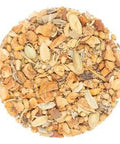 This herbal tisane offers light, soothing flavors of cardamom with notes of licorice, warm spice, and lingering fruity pear. Brew a cup and experience how these comforting spices create a flavorful blend that can help restore balance and digestive well-being with every sip.