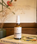 Enjoy the refreshing scent of our Cédrat Room Spray, made with a blend of all-natural lemon, cedar, and vanilla essential oils. This spray is energizing and uplifting, transforming your environment into a revitalizing and rejuvenating space.