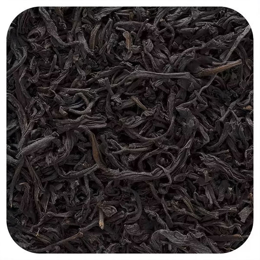 Our organic Ceylon Dryer Mouth is a highly versatile, classic black tea with bright floral and tannic notes. Ceylon offers a medium-strong body with a high level of astringency.