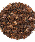 Chaga Brew is a rich, caffeine-free blend that offers the comforting depth of roasted carob, chicory, and cacao with the grounding benefits of chaga mushroom. This adaptogenic tea offers a smooth, full-bodied flavour and warm, earthy aroma, it’s both satisfying and soothing making it an ideal alternative to coffee or traditional tea.