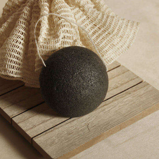 Konjac sponges are made from the Konjac root, a porous vegetable that grows native to Asia.&nbsp; The Konjac plant is naturally alkaline, helping to balance the pH of our skin as well as gently cleanse &amp; exfoliate the skin.