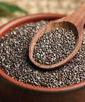 Our Chia Seed Oil is cold-pressed from organically grown Chia Seeds, offering a lightweight yet nutrient-dense oil packed with omega-3 fatty acids, antioxidants, and skin-loving nutrients.