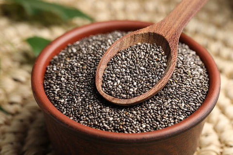 Our Chia Seed Oil is cold-pressed from organically grown Chia Seeds, offering a lightweight yet nutrient-dense oil packed with omega-3 fatty acids, antioxidants, and skin-loving nutrients.