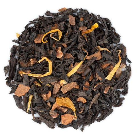 Our Cinnamon Dulce de Leche Black Tea offers rich and luxurious flavours of caramel-like sweetness and malty black tea with a touch of floral brightness, cinnamon spice and a silky creaminess. Each sip of this tea is like indulging in a decadent dessert.