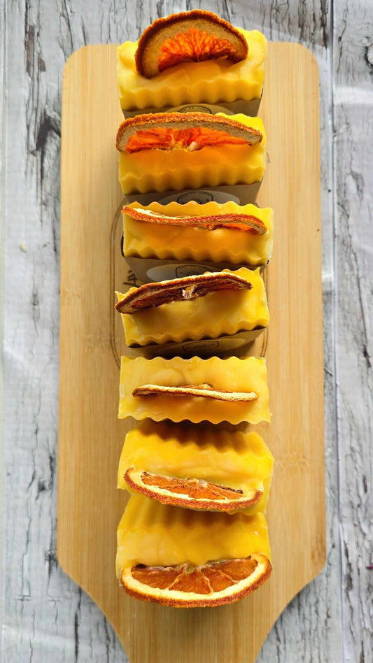 This Citrus Burst Tallow Soap Bar is juicy, fresh and bursting with orange. Citrus Burst will leave your skin feeling nourished and rejuvenated!