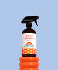 This antibacterial, biodegradable all natural cleaner is the perfect addition to your family needs. Great on counter tops, toilets, sinks, inside microwaves etc., you’ll find you are reaching for it frequently!