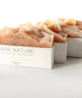 Bare Nature's Citrus Poppyseed Bar Soap is bright, uplifting and clean. This soap bar offers a rich and creamy lather that leaves the skin feeling nourished and clean.