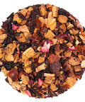 Our Cranberry Apple Herbal Tea is a vibrant fruit tea that's rich, tangy, and full of natural sweetness. Apple, hibiscus, rosehip, elderberry, and cranberry come together to create a bold, fruity cup that’s as warming as it is refreshing. Enjoy it on its own, or add a cinnamon stick and a few cloves for a festive mulled spice twist.