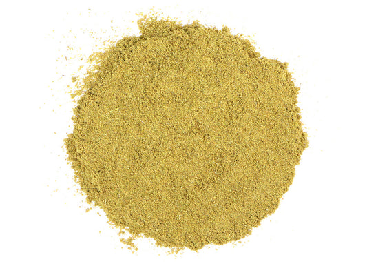 Cumin (Cuminum cyminum) is a flavourful and fragrant herb that originates in India and the Middle East. Cumin has a long history of use as a culinary herb as well as a medicinal in Ayurveda.